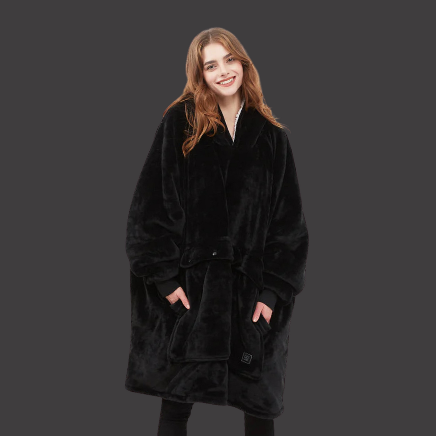 Cozy Heated Blanket Hoodie