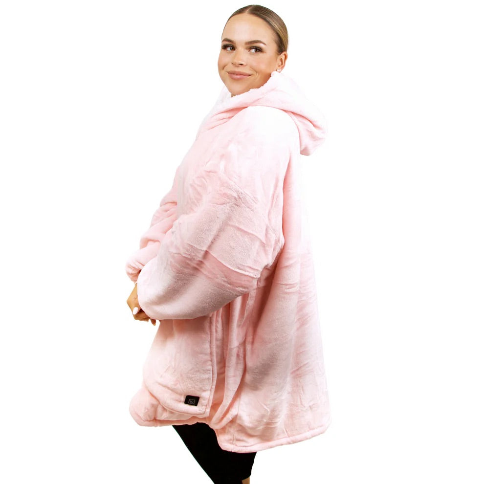 Cozy Heated Blanket Hoodie